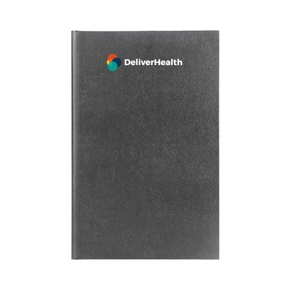 Ebony Notebook- Black- A5- 96 Sheets